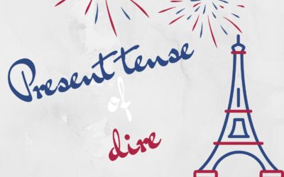 Present tense of the French verb dire
