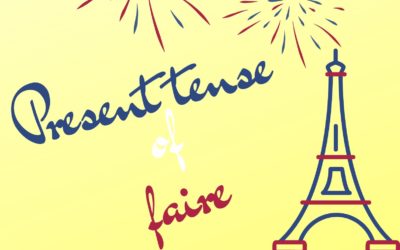Present tense of the French verb faire